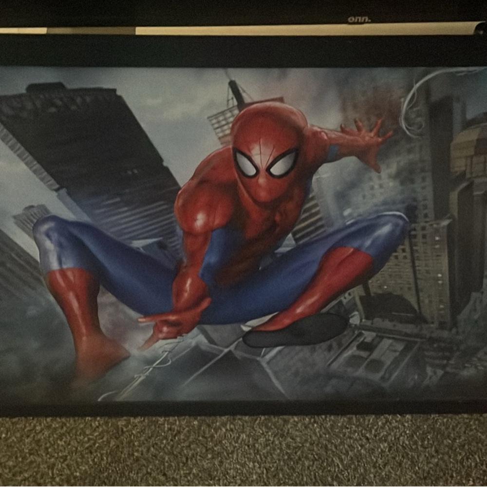 Marvel Spider-Man Dynamic Wall Art - Red and Blue